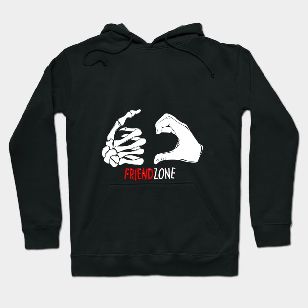 Friend Zone Love Hoodie by White Name